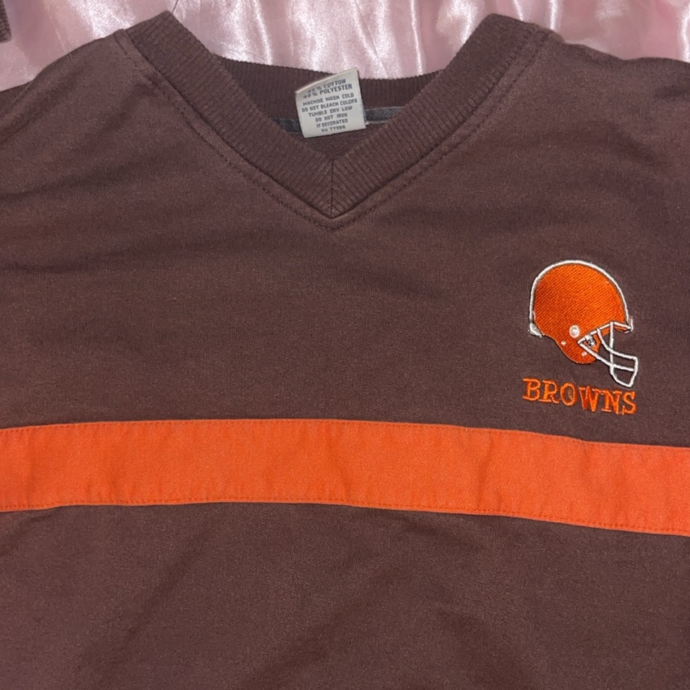 Brown Vintage Browns Crewneck